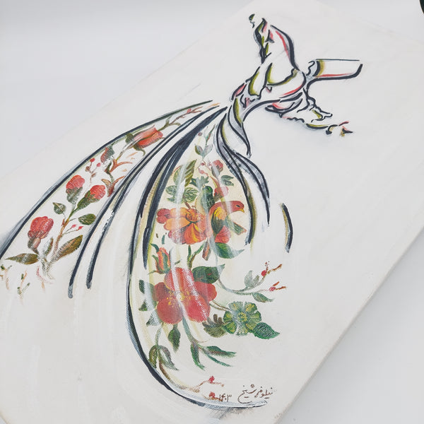 Sama Dance Painting on Canvas