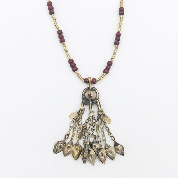 Vintage Necklace with Long Drops