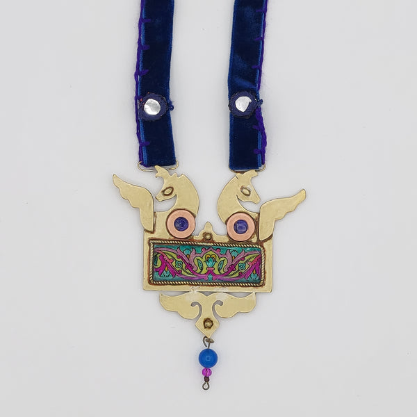 Persian Garden Guardians Necklace