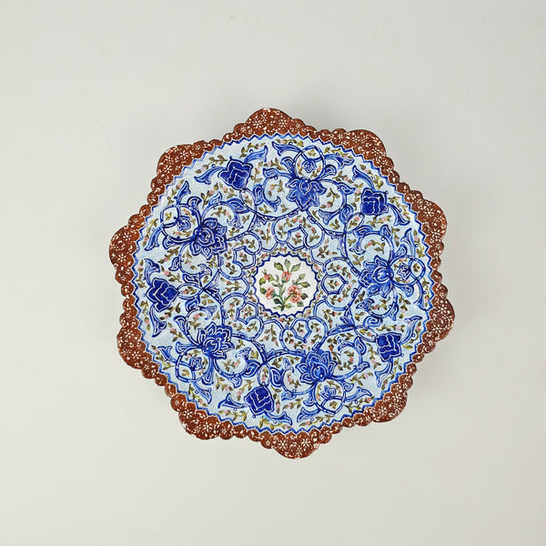 Minakari Hand Painted Wall Decorative Plate