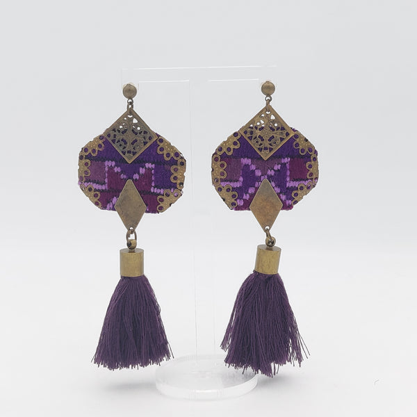 Handmade "Banafsheh" Balouchi Earrings