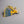 Persian Angle Brooch-Yellow Orange Blue
