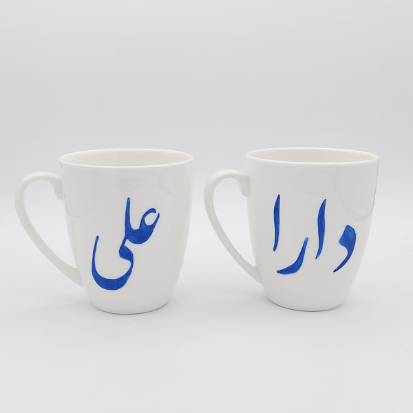 Personalized Hand-Painted Ceramic Mug