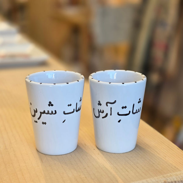 Customized Hand Painted Ceramic Shots