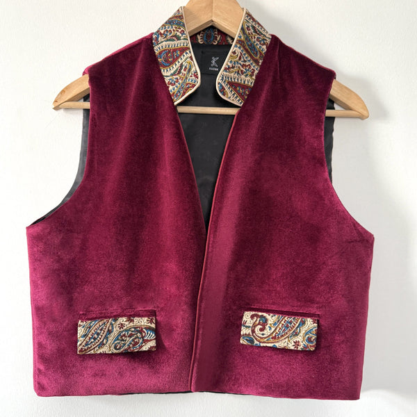 Yaghoot Velvet Vest