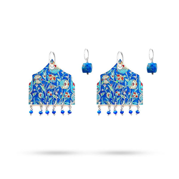 Vaqar Earring- Blue