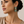 Vintage-Inspired Velvet Brass Earrings (Small)