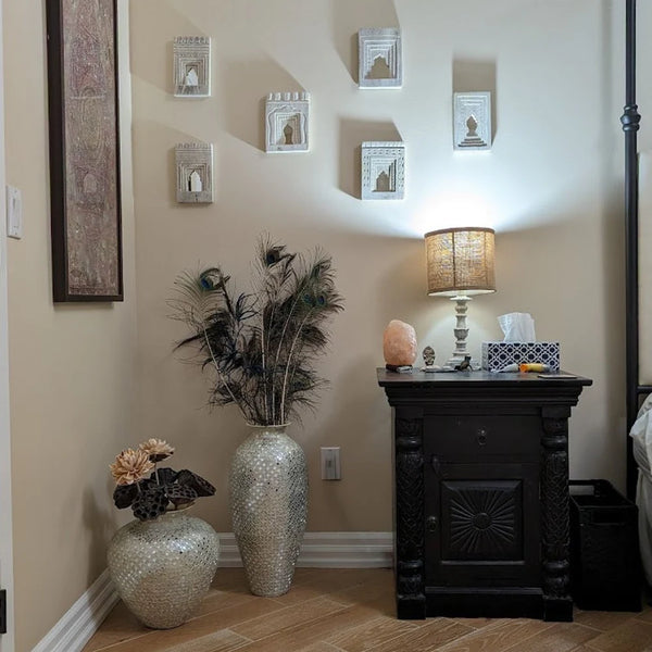 Handmade Vintage Wooden Mirror